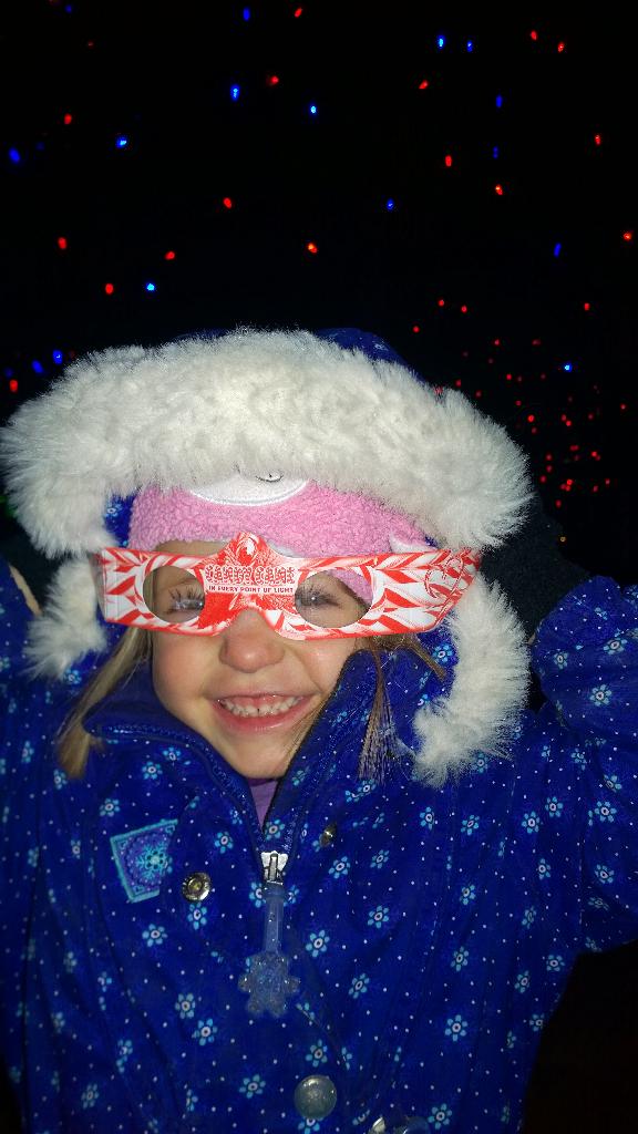 gnombie's tweet photo. @dbglights munchkin loved the candy cane lights glasses http://t.co/lsQv86WPF2