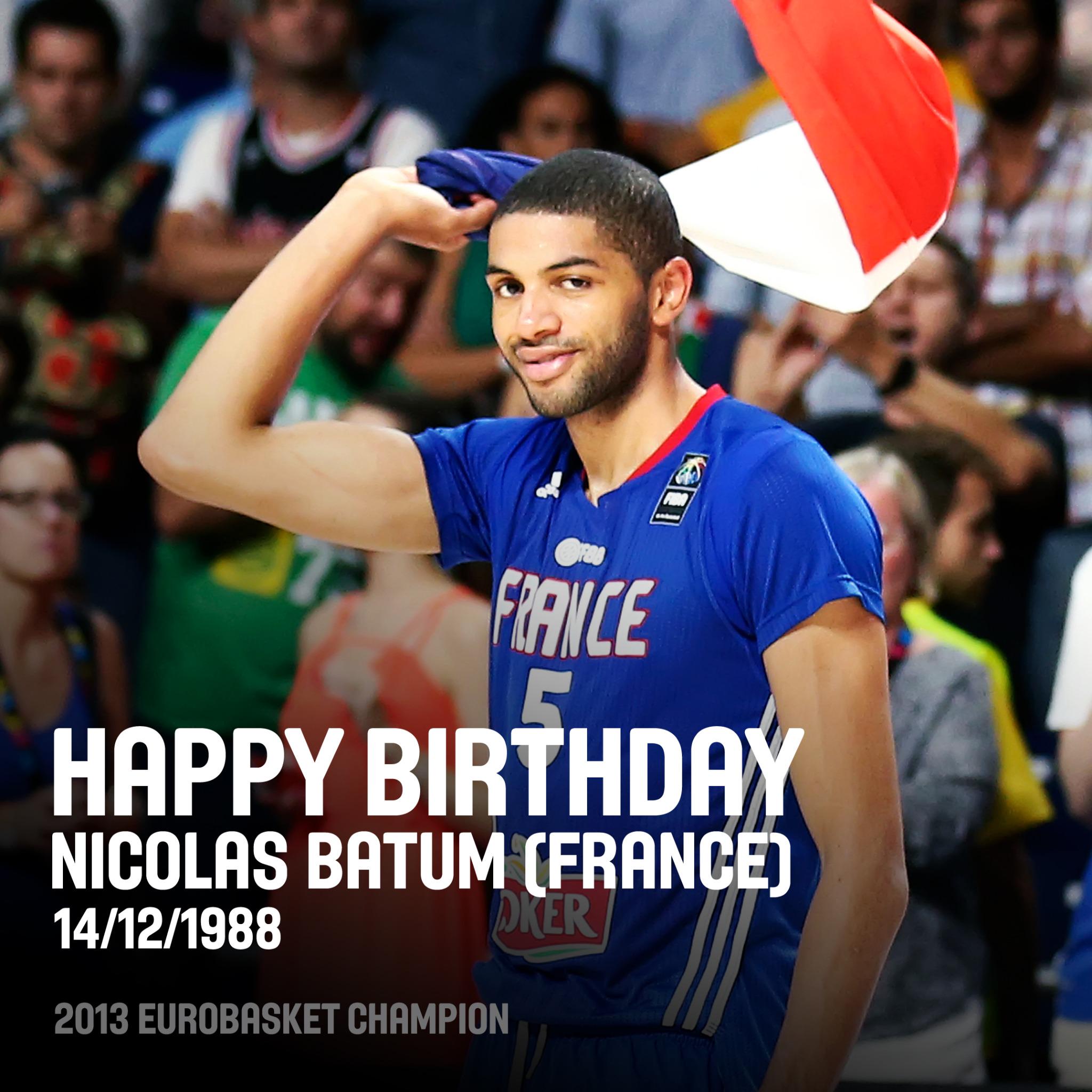 Happy birthday Nicolas Batum! 