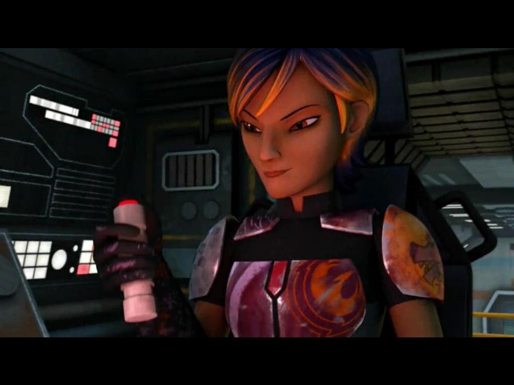 Sabine Wren from Star Wars rebles.