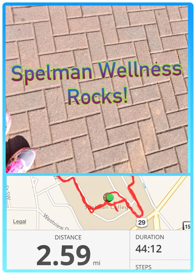 keecharris's tweet photo. #walked @SpelmanCollege while waiting for @sempermenssana. #inspired by @BDTSpelman #leadership &amp; @SpelmanWellness http://t.co/Xh0ejwLfTg