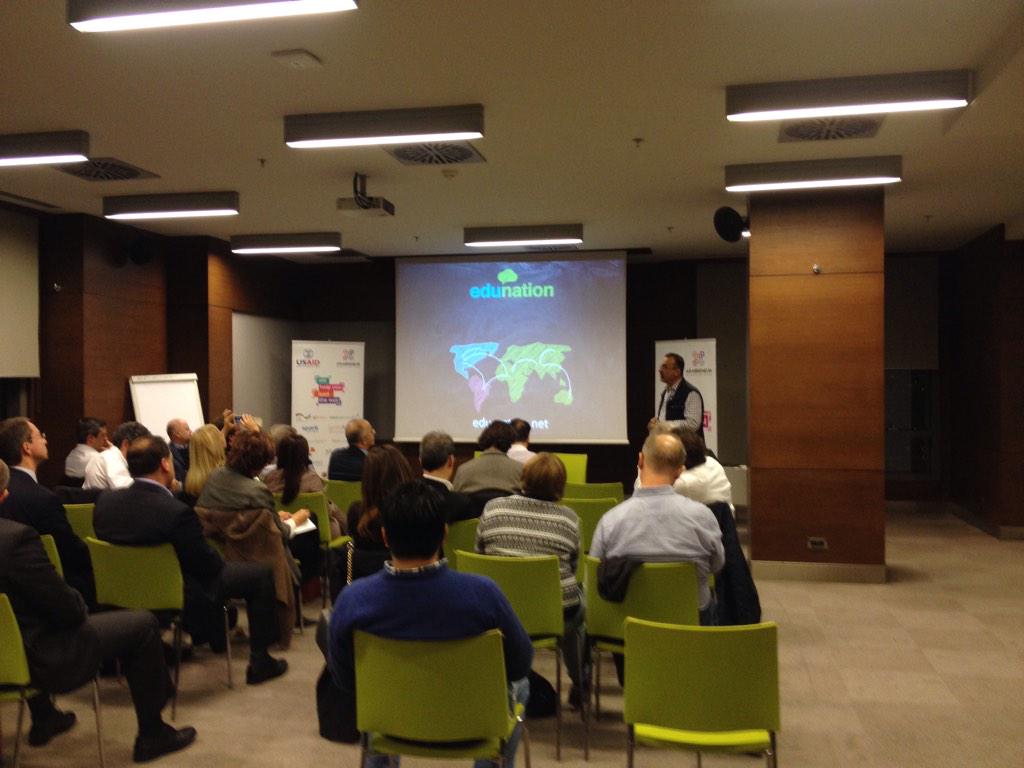 EBAN_org's tweet image. @gabareen presenting @EdunationLtd  at #EBAF2014 @Arabreneur1 @EBAN_org