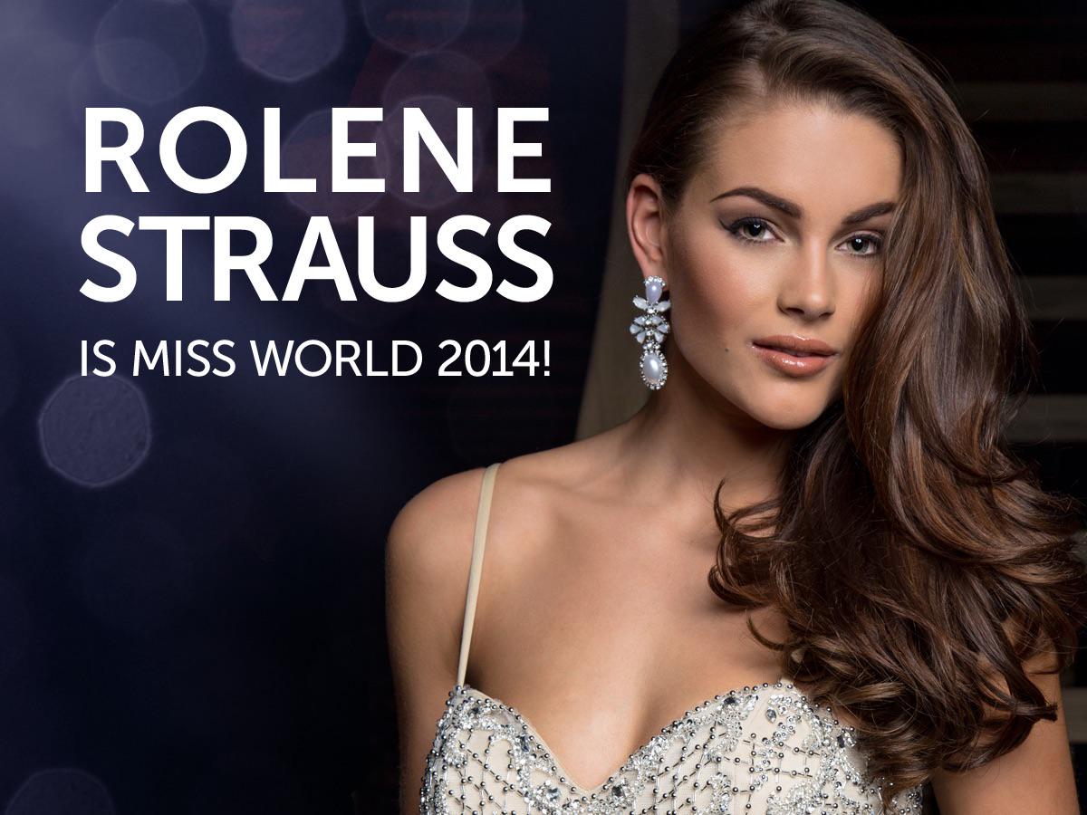 MillionThrills's tweet photo. Congratulations to the exquisite and intelligent @MWSouthAfrica @RoleneStrauss on winning @MissWorldLtd 2014! http://t.co/o6Z1rG070S