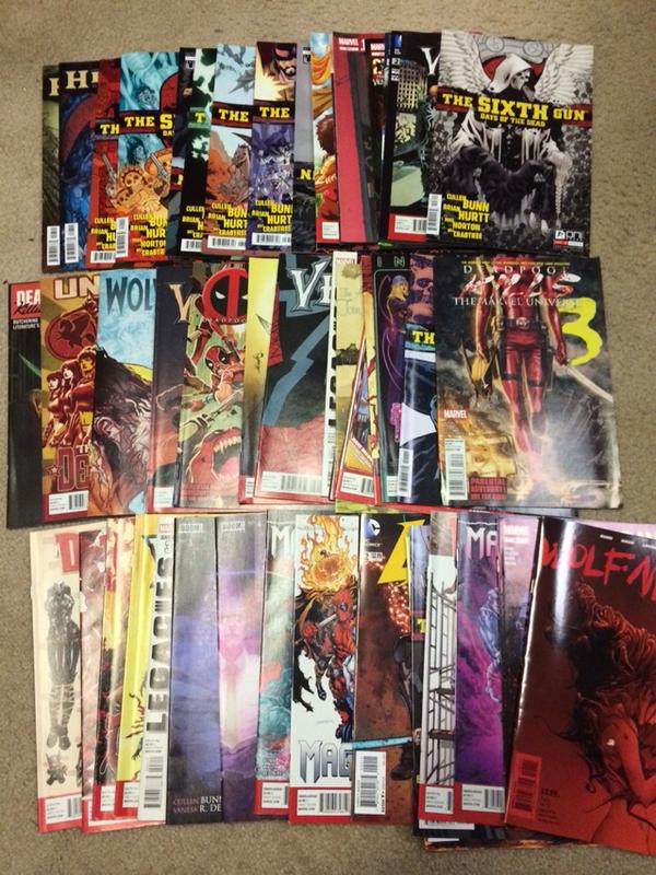 Another batch of 50 AUTOGRAPHED COMICS up for grabs! Follow and RT for a chance to win! Drawing late tonight!