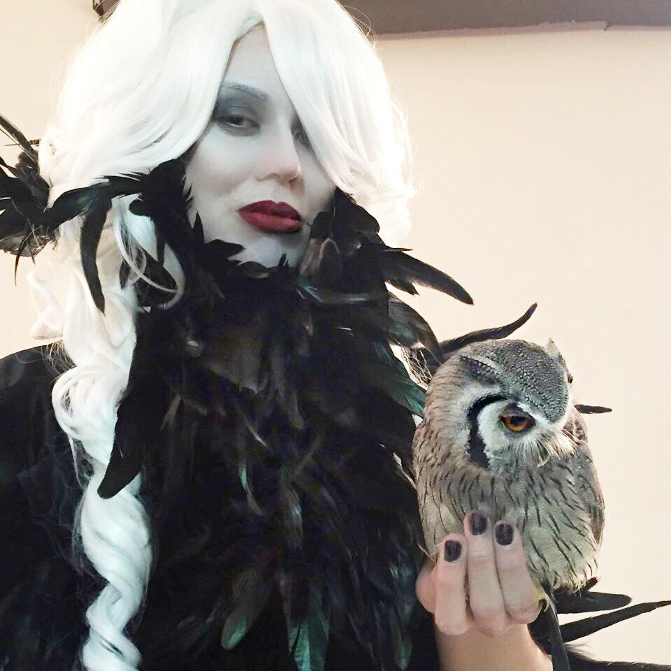 xkristyLeoniex's tweet photo. #hellomypretty! Owl selfie!!!! Great shoot today xx http://t.co/7ARGayiPIo