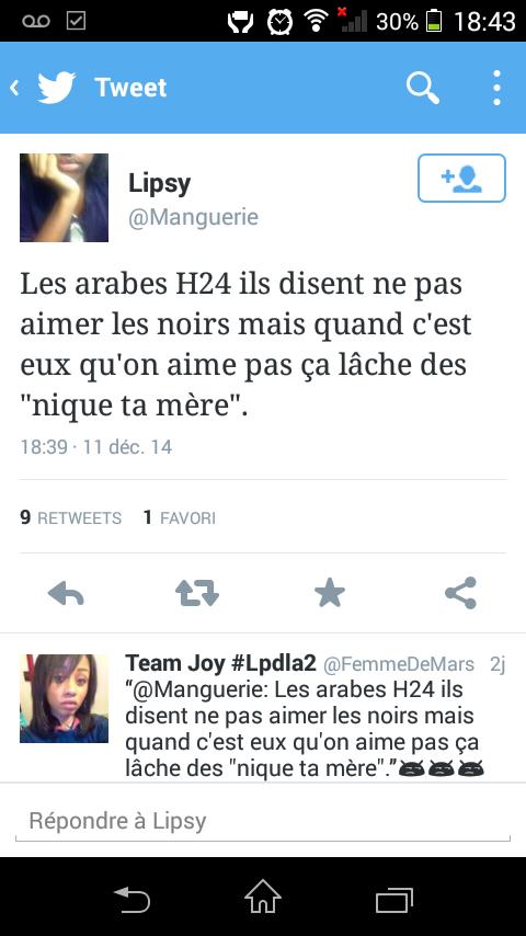 Anti_islamophob's tweet photo. Pourri, de plus Merci ma TL spamer. @AnsarDinne @mcmounes @Ghazachouhadas @SaladinMonHero @balek15 @HumanRightsAnon http://t.co/RMN2RXlMtq