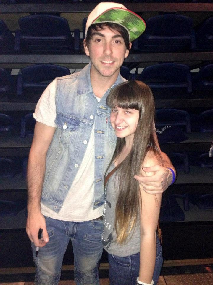 Sad because I only have one picture with Alex Gaskarth but Happy Birthday, I miss you so much 