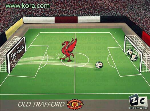 AntiBein's tweet photo. كاريكاتير يلخص مباراة #مانشستر_يونايتد_ليفربول http://t.co/aGBFGeAz65