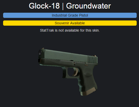 MLG's tweet photo. Want to win this CS: GO Glock-18 Groundwater weapon skin? RT &amp; watch http://t.co/nzeJOMxRri to be entered! 

#MLGCSGO http://t.co/5SWsM6GA7k