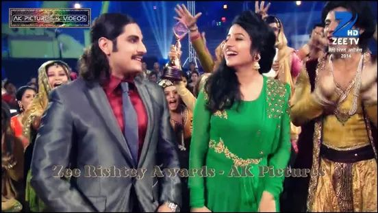 Akdha best jodi Award pics | Jodha Akbar