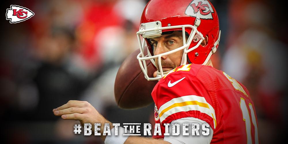 Chiefs's tweet photo. #BeatTheRaiders http://t.co/UjWdUr8Vr6