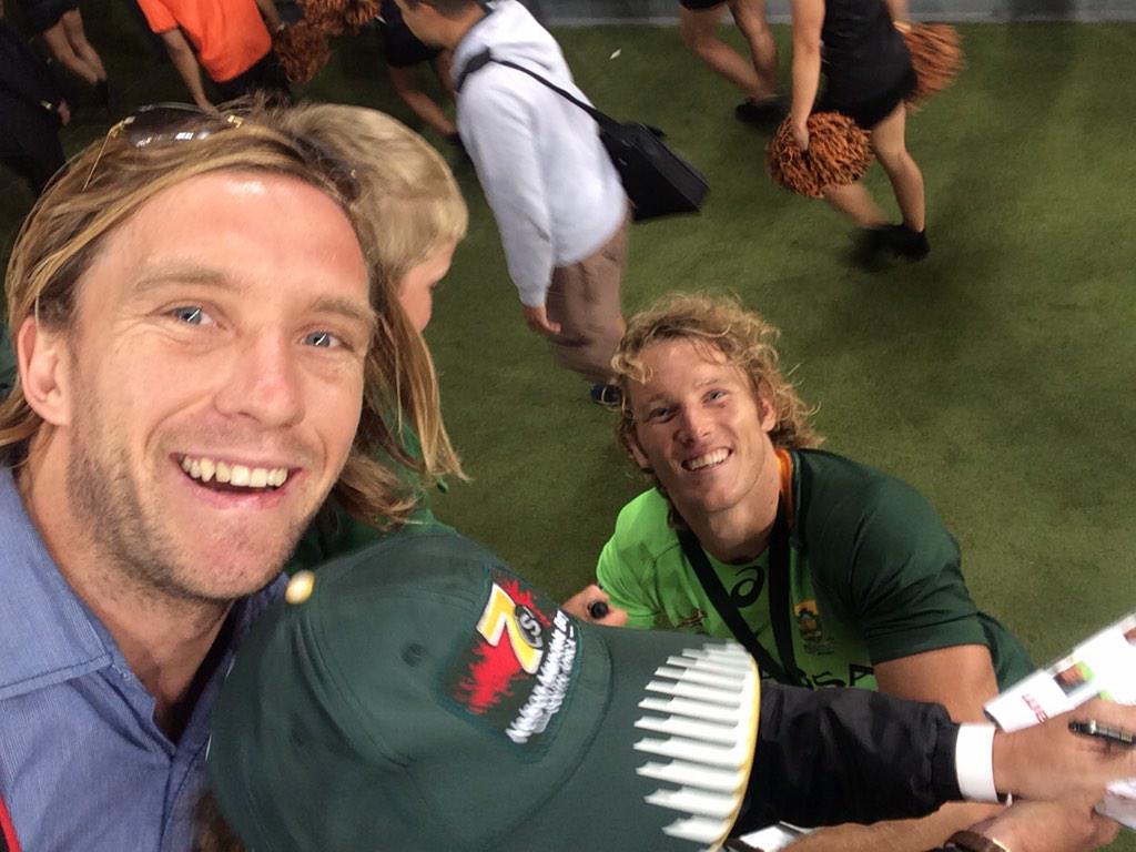 NMandelaBay's tweet photo. @deancothill @CityofPE @SouthAfrica7s @Blitzboks @BlitzBokke photo with Werner! Day made!!!!! #nmb7s http://t.co/z8kQLhbnWc