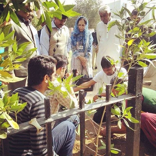 SeharWelfareSociety on Twitter of karachi planting trees