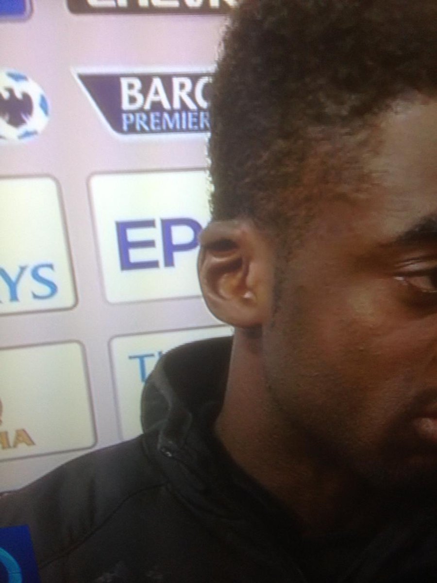 EdCrystal1's tweet image. Has anyone else ever noticed how small Kolo Toure's ears are?