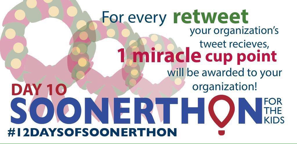 Gamma Phi loves @Soonerthon!  Everyone retweet! #12DaysofSoonerthon