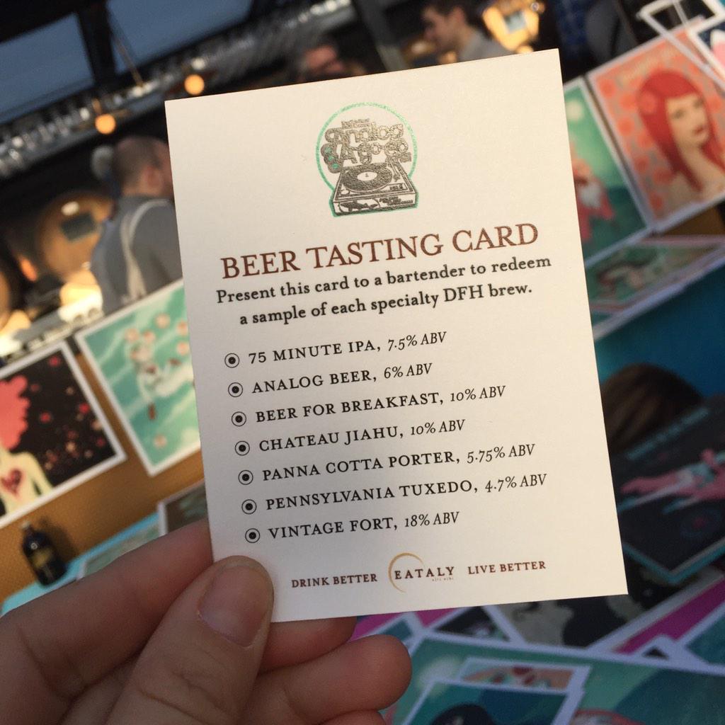 Kicking off #AnalogAGoGo <a href="/Eataly/">Eataly</a>! 1st session sold out, but a few tix left for the 2nd session