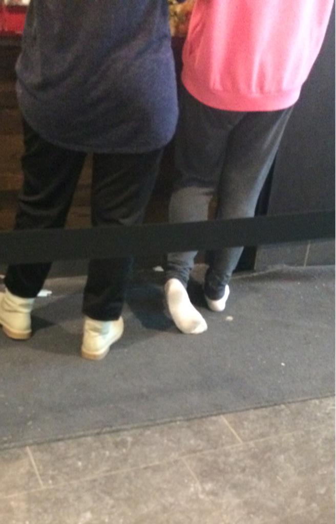 CarletonSpotted's tweet photo. Stressed university student forgets to put on shoes before going into public http://t.co/JctuSQHz2l