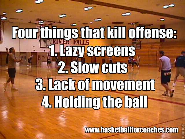 BballCoachMac's tweet photo. What else can you think of that kills an offense? http://t.co/8wek2V1O6d