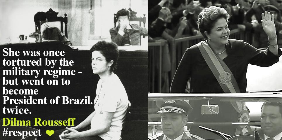 Happy Birthday to an incredible woman: Presid Dilma Rousseff. - Her story is Brazils glory. 