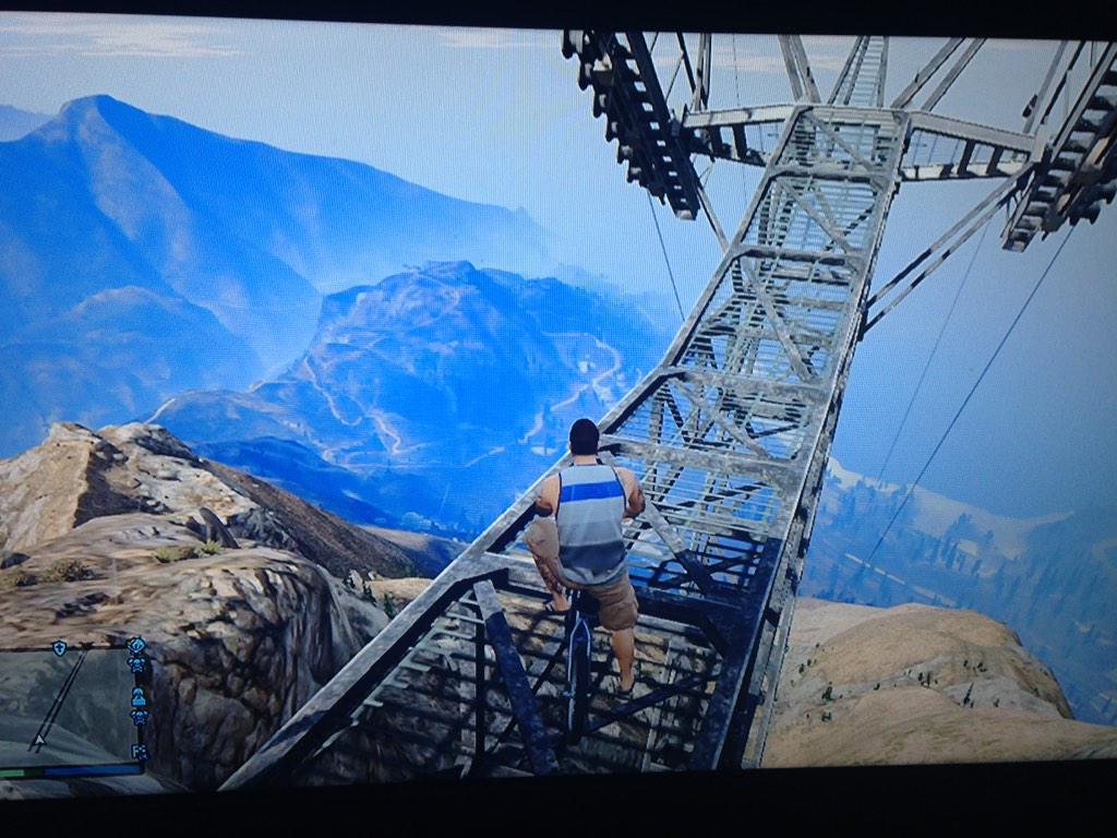 _Hytes's tweet image. Literally took half an hour to get up here #gta5