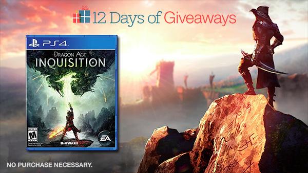 AMZNVideoGames's tweet photo. Follow &amp; RT for a chance to win @dragonage Inquisition for #PS4 or #XboxOne #12DaysofGiveaways http://t.co/TTxlAqMmwo http://t.co/vaEZl3dXoi
