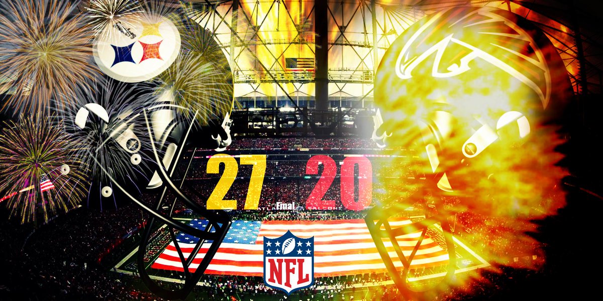 BurghInfo's tweet image. The PITTSBURGH STEELERS defeat the Atlanta Falcons 27-20!!!
#HereWeGo #SteelersNation #HereWeGo