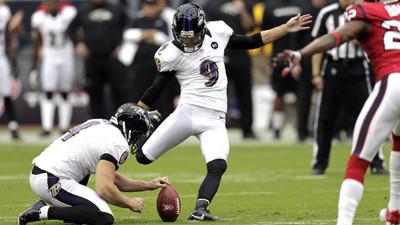 BCCGameday's tweet photo. Justin Tucker is good from 33 yards out. http://t.co/I35gnLryT8 #Jaguars - 12, #Ravens - 20 http://t.co/6eluI9CJsb