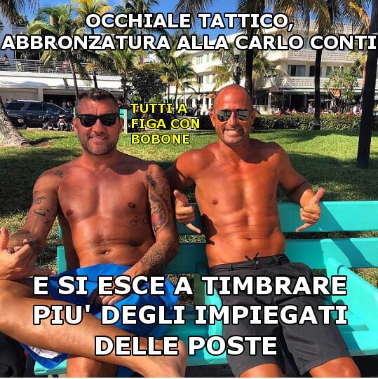 AfigaconBobone's tweet photo. @vieri_bobo e Bettarini spietati. La gnocca è tutta loro. Lasciateci qualcosa bomberoni. http://t.co/HtChPNvLVf