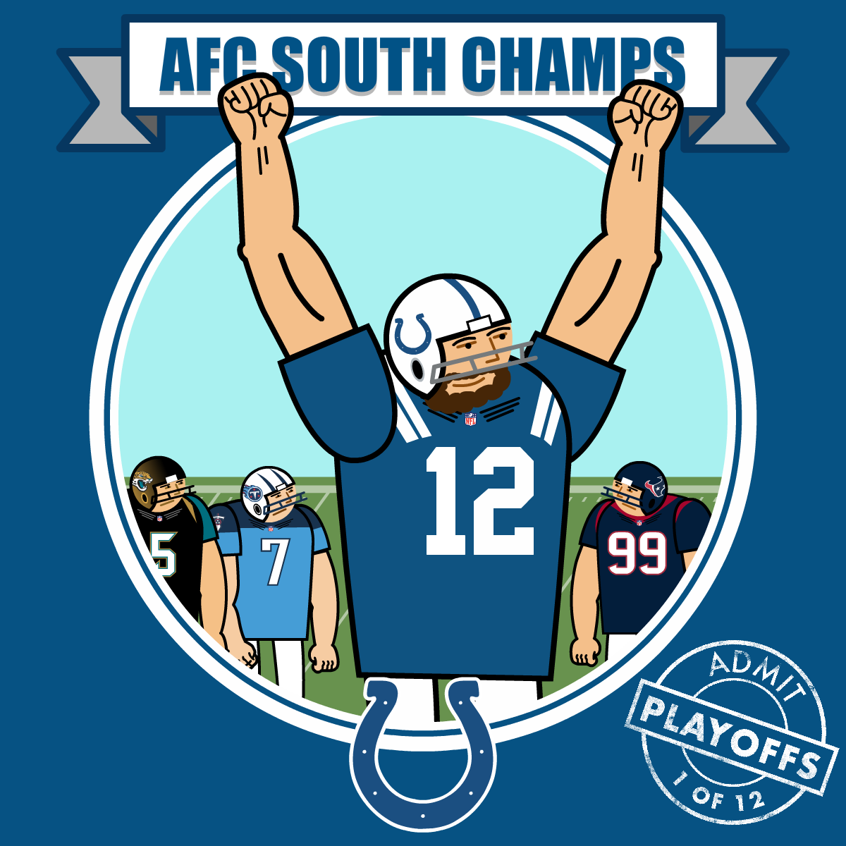 NFL's tweet photo. Hey @Colts, 

See you in January!!! http://t.co/4S3XBSf3JH