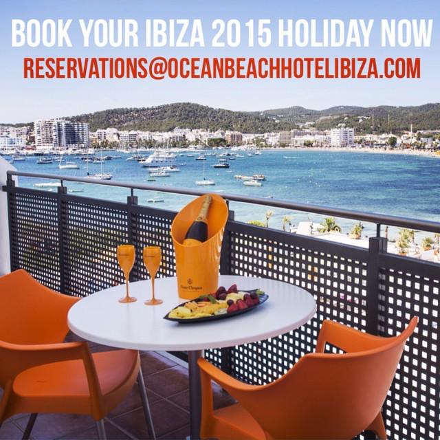 Exclusive offers when you book your #ibiza2015 #holiday now contact us on reservations@oceanbeachhotelibiza.com #...