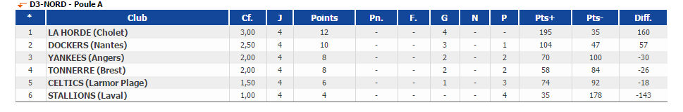 Adrien_013's tweet photo. @DOCKERSNantes est 2ème de sa poule a la mi-saison #GoDockers ! http://t.co/ROHE3B57IW