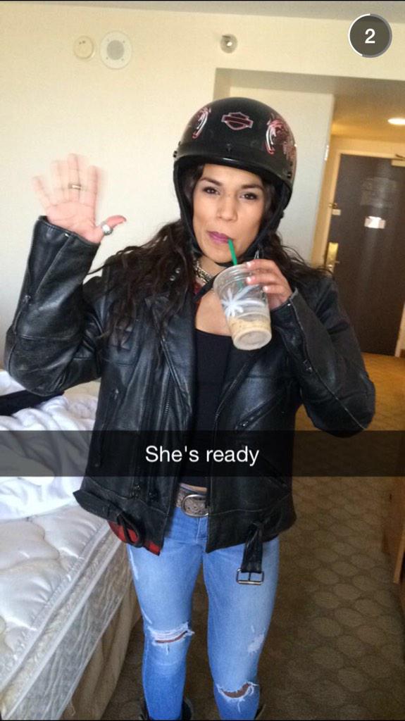 VenezuelanVixen's tweet photo. #omw to @harleydavidson #ridingcourse w @holdsworth135 @TJDillashaw and @diegobjjtx ! http://t.co/Eh3weZeRmc