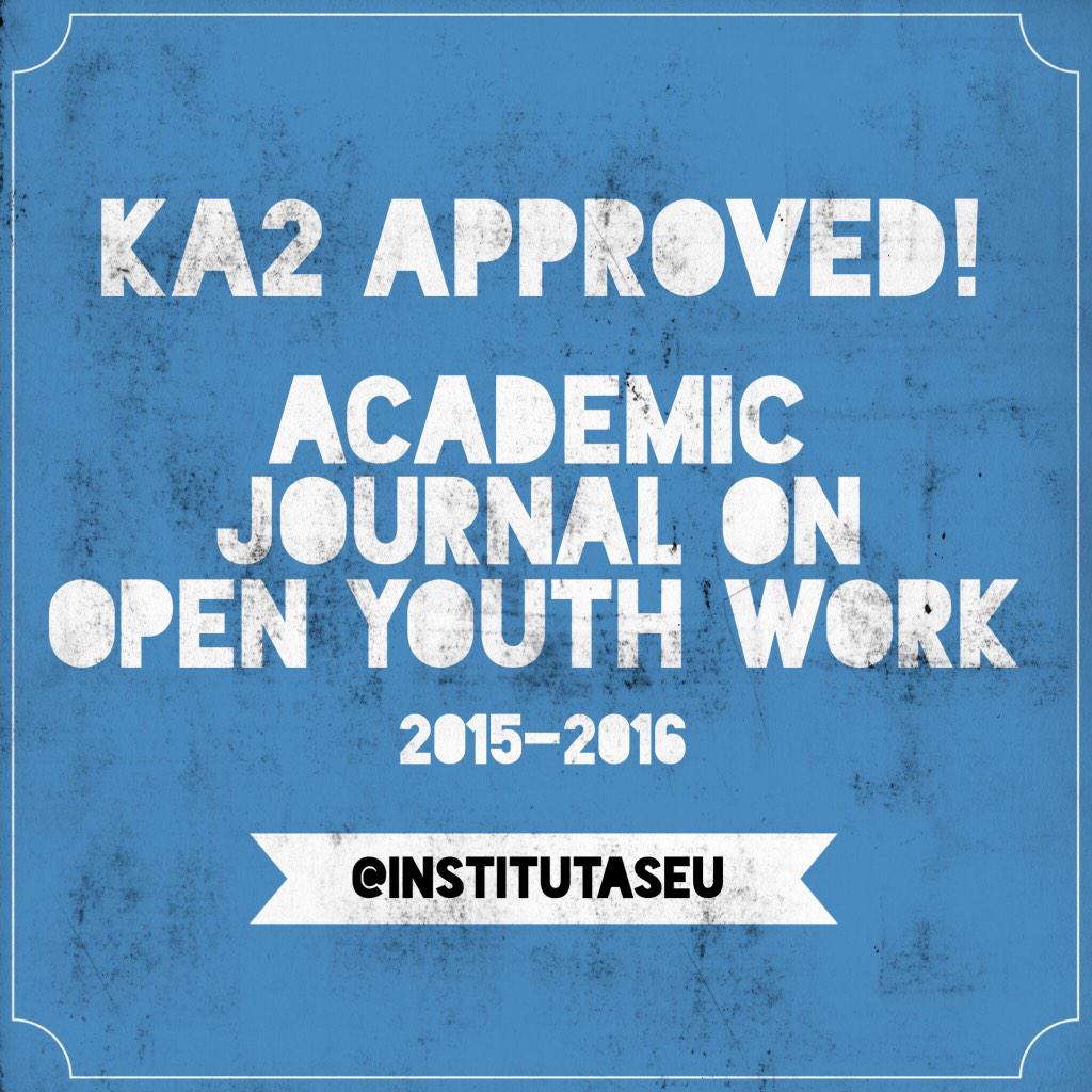 MariusUlozas's tweet image. #Excited! Next couple of years will work with academic journal on #youthwork @InstitutasEU @Agentene #ErasmusPlus