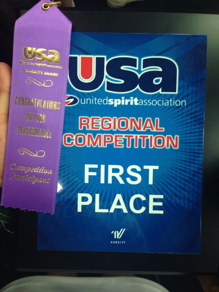 1st place!! 💚 #cougsdontcompete