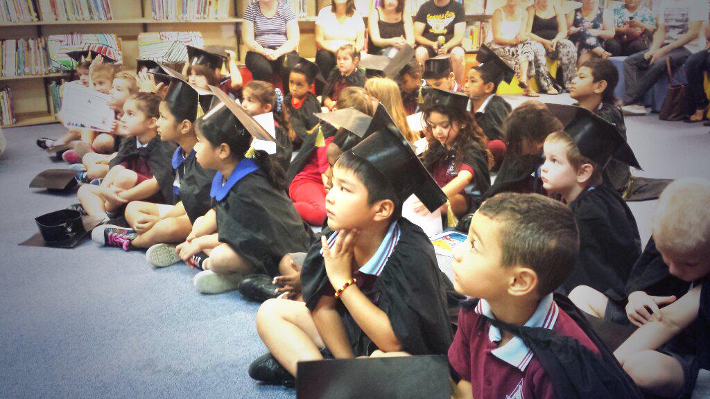 Our clever kindergarten graduates for 2014.