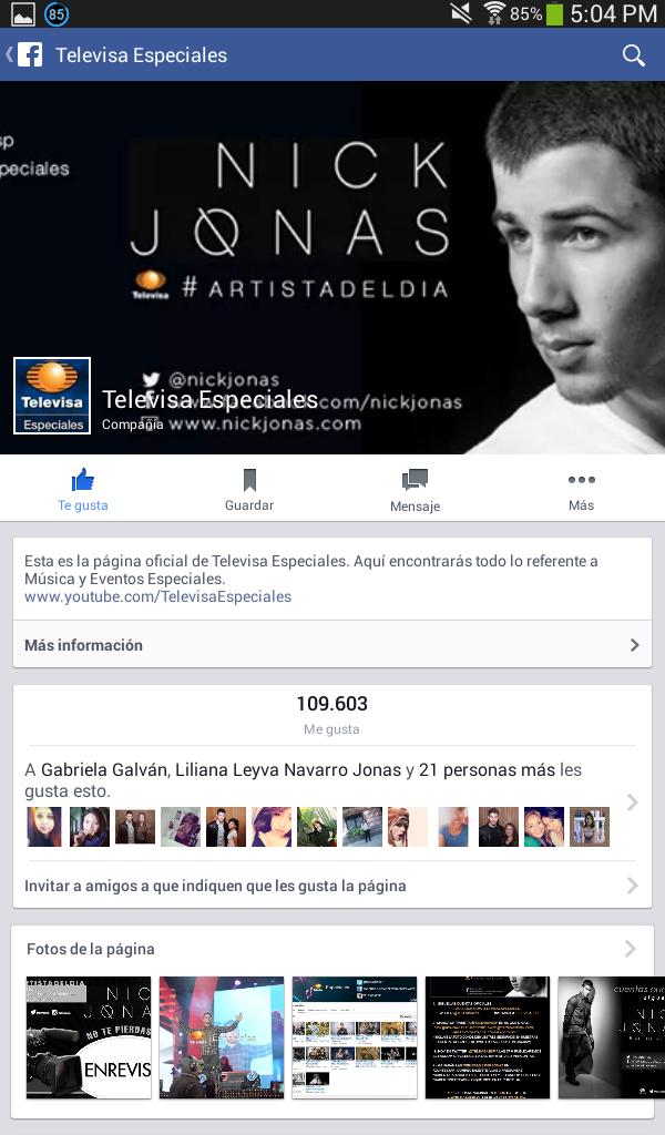 jaquelinejonbro's tweet photo. "HOY @nickjonas ES EL #ArtistaDelDia @televisaesp SIGUE LOS HABRA EN REVISTA CD AUTOGRAFIADO Y MAS" http://t.co/oebRwTvc28