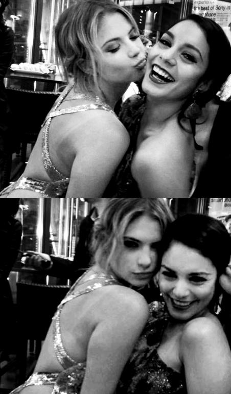 Hoje é aniversário da Vanessa Hudgens, amiga e companheira da Ashley em SB. happy birthday! 