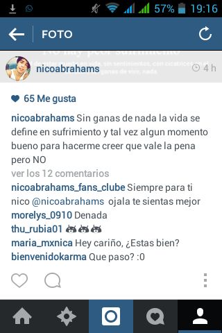 nicoabrahamsc's tweet photo. Que bonito ni mi familia se preocupa así haha :3 http://t.co/ib4cQrVbHJ
