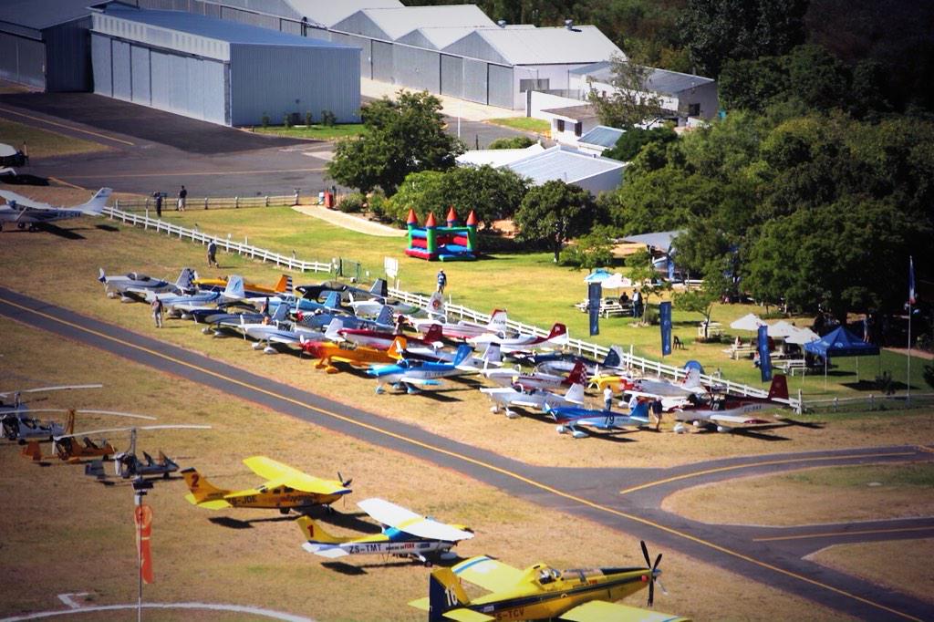 ShortFinalTV's tweet photo. Excellent attended RV fly in over the w/end at Stellenbosch air field with support from @CossAviation #rv #rv7 #rv8 http://t.co/9l64if1was