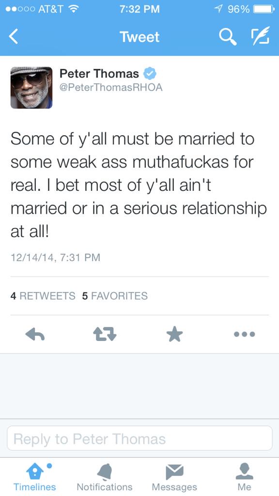 blkd_by_JackoNJ's tweet image. Yes, that's the way to win over fans peter..diss &amp;amp; insult them... #jesusfixit #RHOA