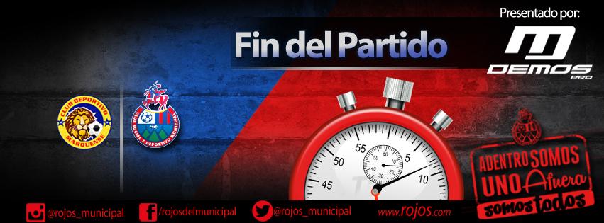 Rojos_Municipal's tweet image. Finalizó el encuentro en el estadio Marquesa de la Ensenada 

Marcador global 5-1 

#SomosMunicipal