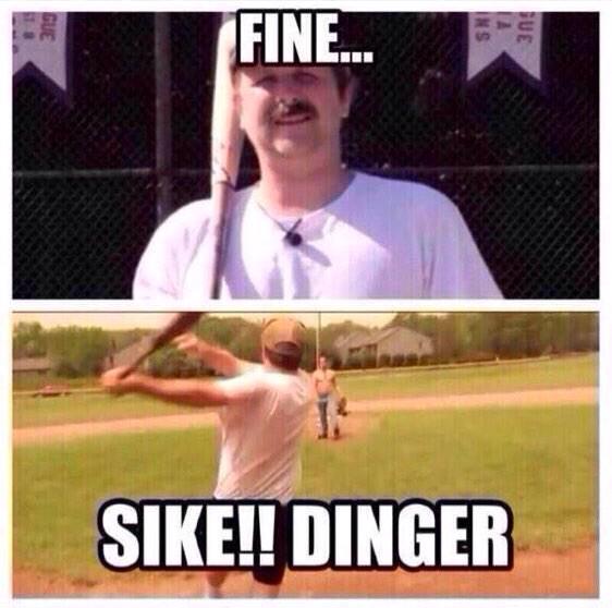EvryDayBaseball's tweet image. When coach gives you the bunt sign