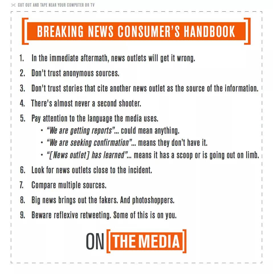 natashamitchell's tweet image. Posting this again. The breaking news consumer's handbook, as reshared by @onthemedia onthemedia.org/story/breaking…