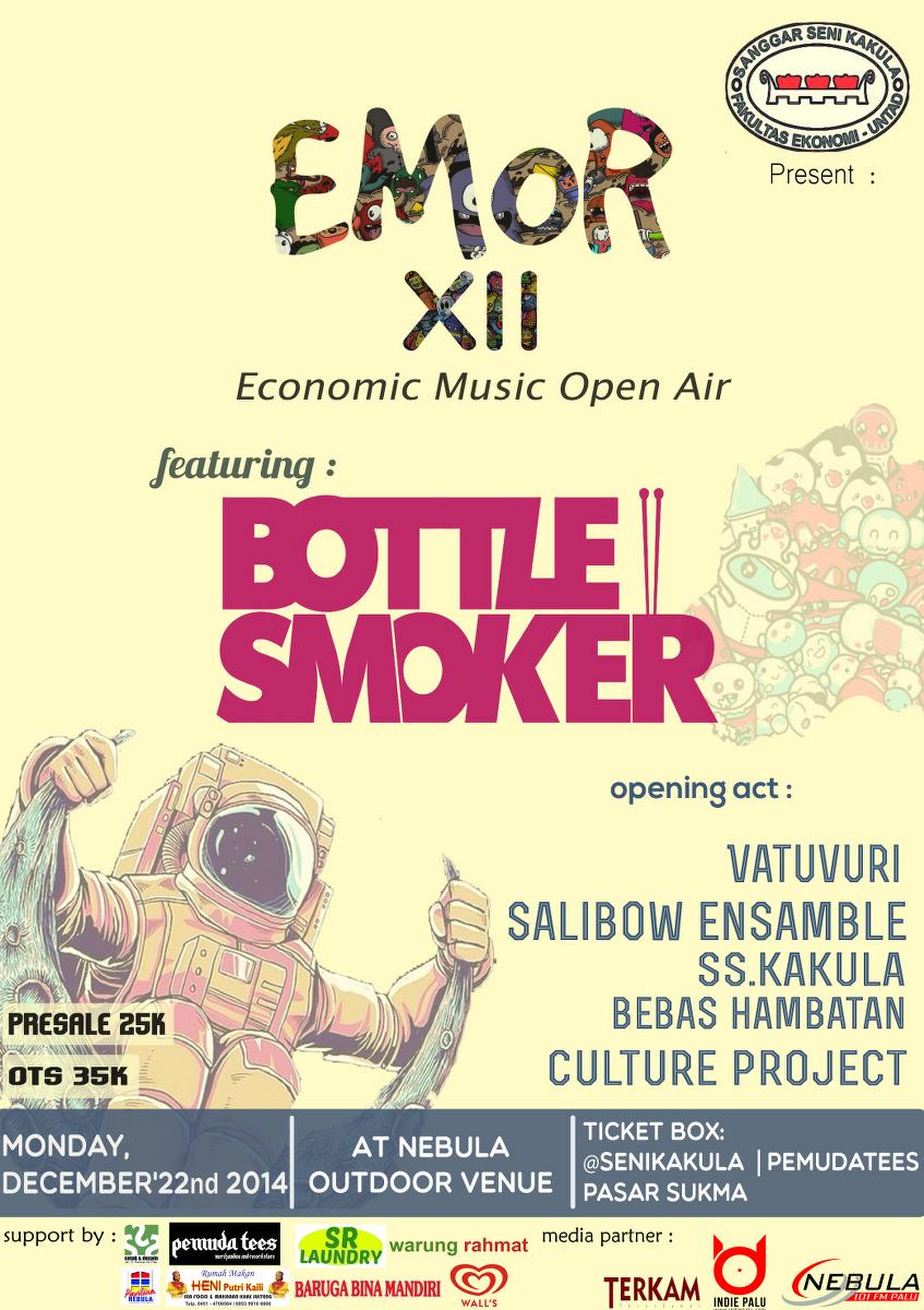 EMOR XII (Economic Music Open Air) with <a href="/bottlesmoker/">Bottlesmoker</a> | at Nebula Outdoor Venue | 22 Dec 2014 | Pre : 25k OTS : 35k