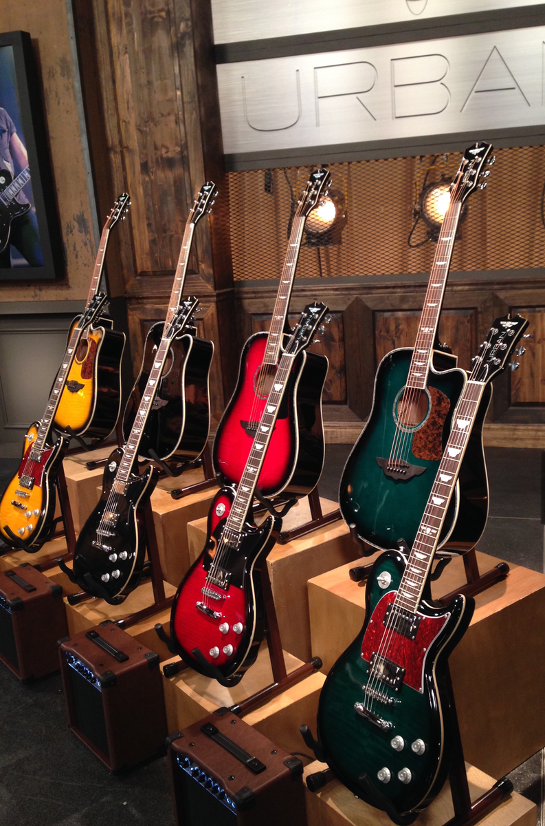 Where can you buy Keith Urban guitars?