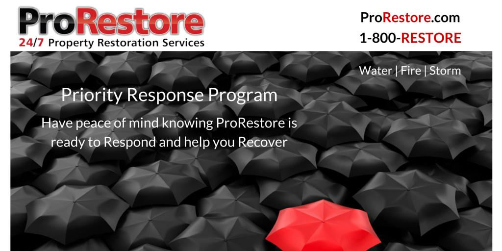 ProRestore247's tweet image. Does Your Business Have a #disaster #plan ? Call #prorestore now at #1800restore and sign up for Priority Response