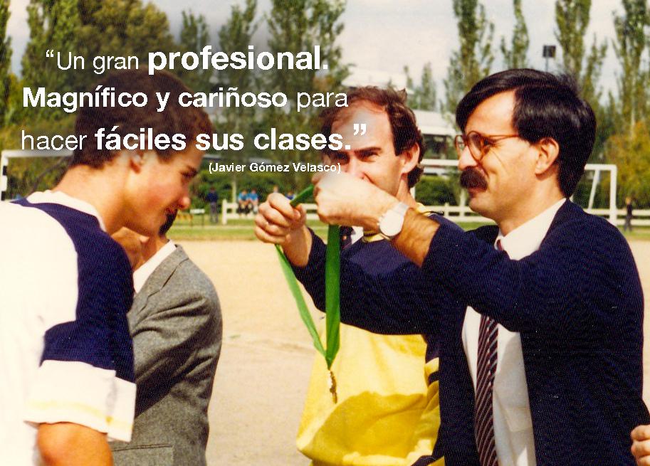 ColegioRetamar's tweet photo. "Magnífico profesor. Un hombre creativo y cariñoso con sus alumnos". DEP Rafa Permanyer. http://t.co/m4WLJG78yn