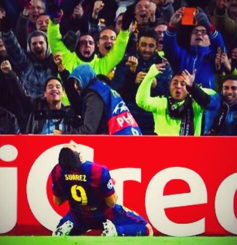 Te quiero tio! <a href="/LuisSuarez9/">Luis Suárez</a> idolo