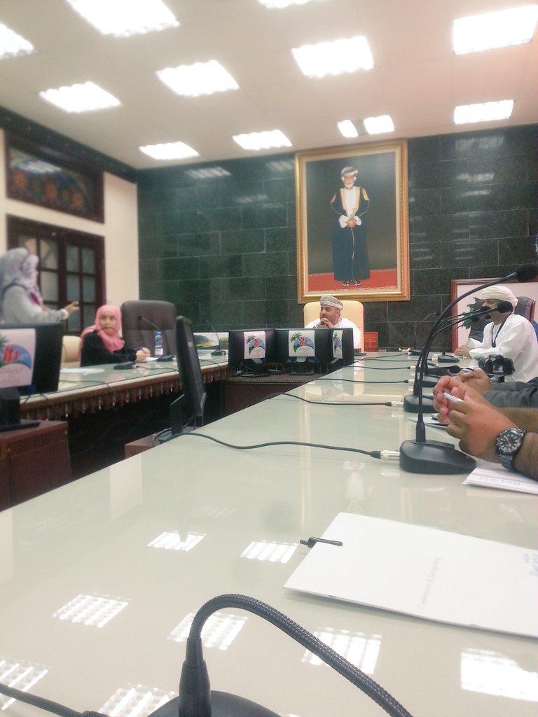 SllYouthFest's tweet photo. A meeting with Mohammed Al Rawas - DG of Salalah Municipality - to share his experience in Salalah Tourism festival http://t.co/pR45AZSdsd