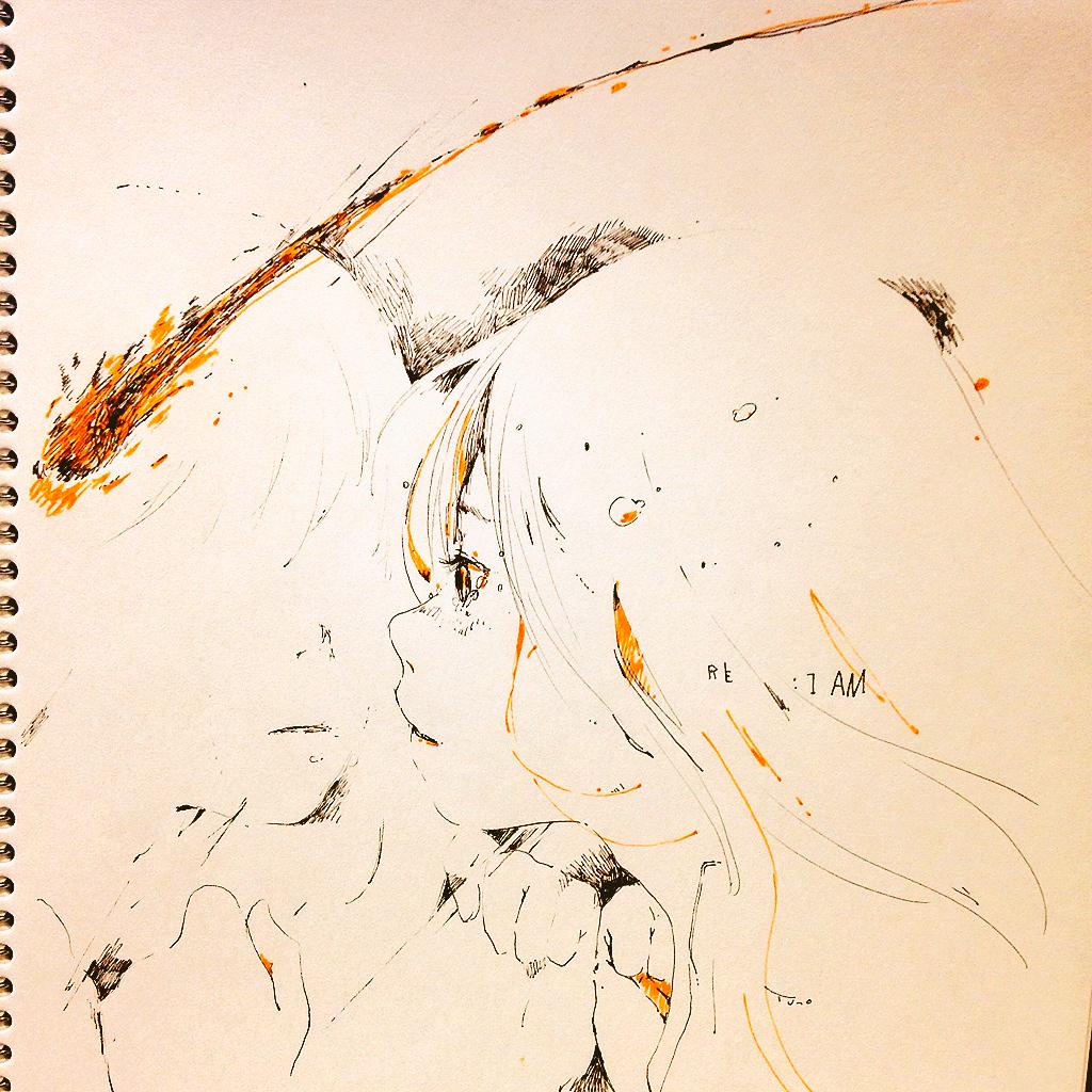 _emakaw's tweet image. 「もう二度と聴こえない君の歌声を」RE: I AM/Aimer