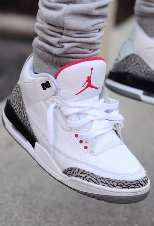 DapperDecisions's tweet image. Jordan 3 White Cement
